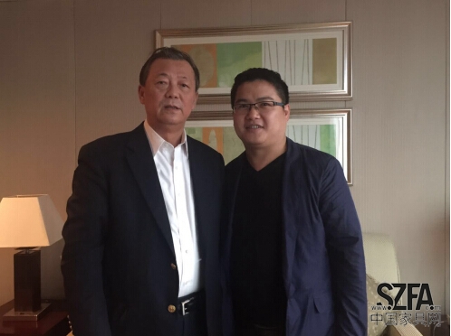 保育鈞、姚景源親切接見中國家具品牌節(jié)秘書長