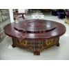 專業(yè)供應(yīng)酒店家具酒店電動餐桌、電動旋轉(zhuǎn)餐桌 實木大圓桌