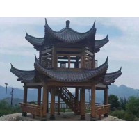 防腐木涼亭，古建涼亭，戶外休閑亭子，產(chǎn)品規(guī)格多樣，可來圖定制