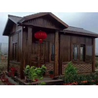防腐木木屋，仿古木房子，門樓牌樓花窗，可來圖定做