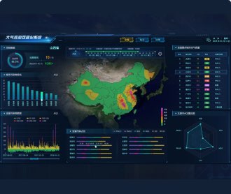 蘭亭妙微ui設(shè)計(jì)-青海師范大學(xué)——大氣污染可視化系統(tǒng)界面視覺設(shè)計(jì)