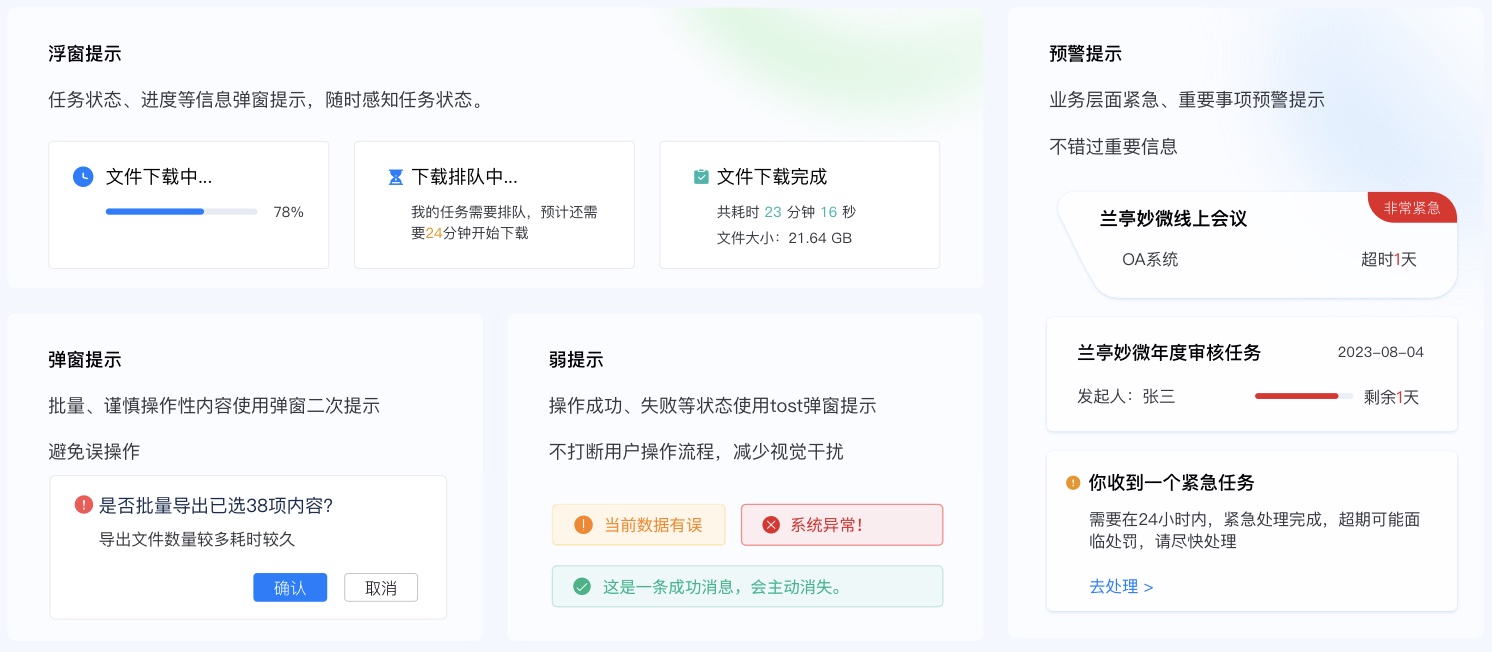 金融行業(yè)彈窗提示UI設計