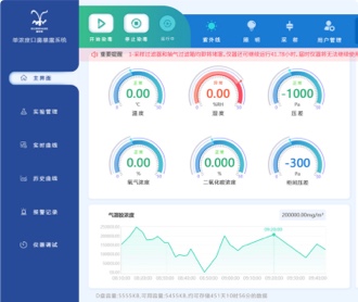 慧榮和單濃度口鼻暴露系統(tǒng)軟件界面UI設(shè)計(jì)
